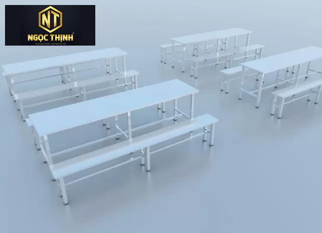 BỘ BÀN ĂN CÔNG NGHIỆP GIÁ TỐT